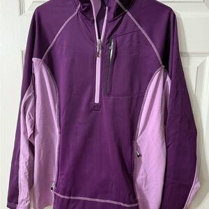 XPG Purple Half-Zip Pullover